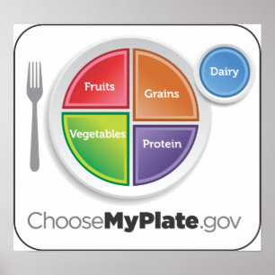 Pôster EscolherPoster de MyPlate