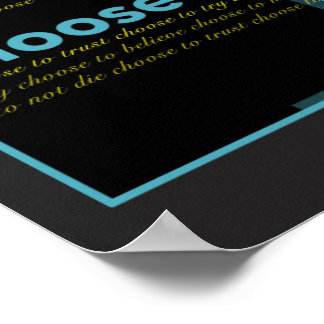 Poster Escolho Confiar (Fundraiser)