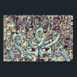 Poster Esconda-se! Pop Art Poster!<br><div class="desc">Outra mão desenhada Pop Art poster :) assista enquanto este poster doente completa supera qualquer atenção das pessoas quando elas o veem! Aproveite a vida que trará um quarto! :)</div>