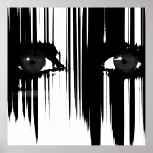 Pôster Esconder atrás da dor