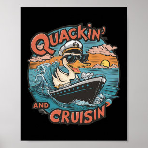 Poster Escondido De Caça A Pato Engraçado