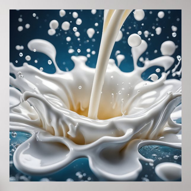 Poster Escórias de leite (Frente)