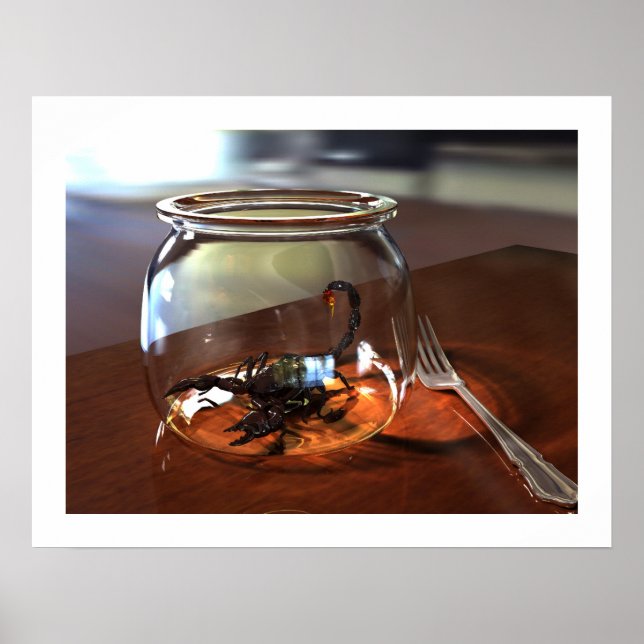 Poster Escorpião (Frente)