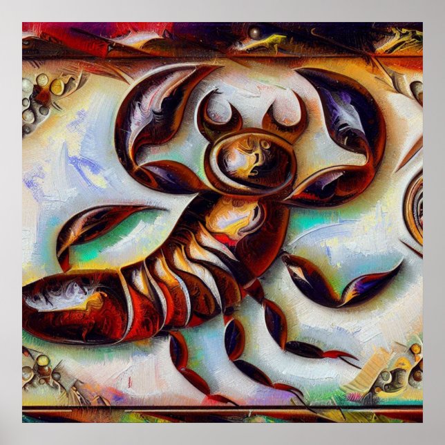 Poster Escorpião 10 (Frente)