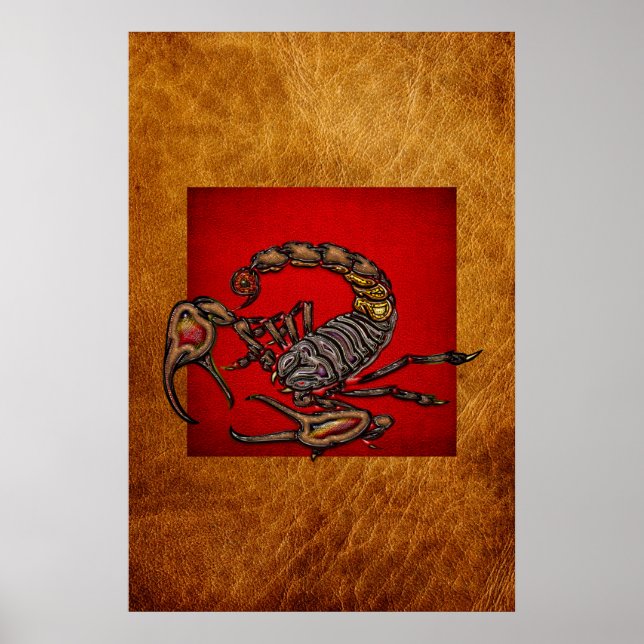 Pôster Escorpião [Impressão 20x30] (Frente)