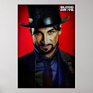 Poster Escorregar a unidade sanguínea