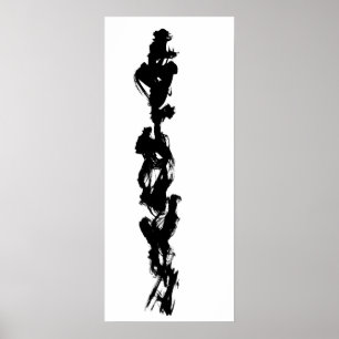 Poster Escova do zen que pinta 2
