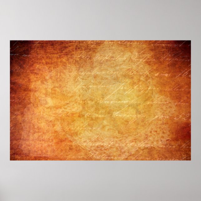 Poster Escrevendo de papelaria (Frente)