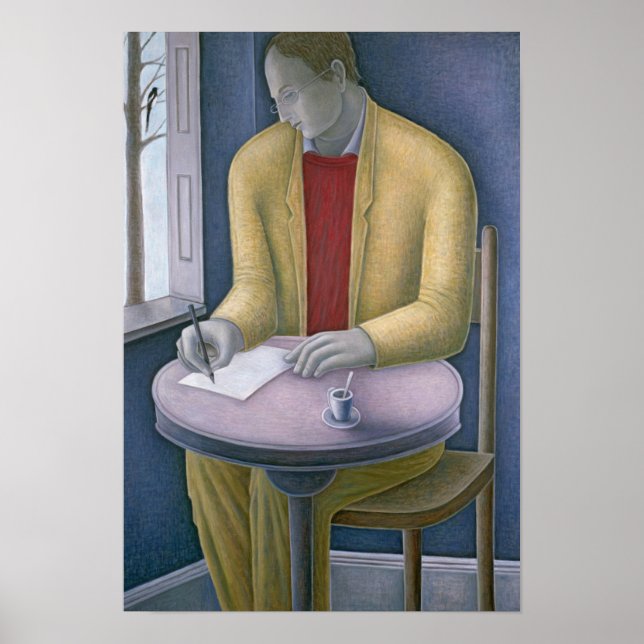 Pôster Escrevendo Man 2004 (Frente)