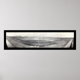 Pôster Escrimagem em Yale Bowl Photo 1914