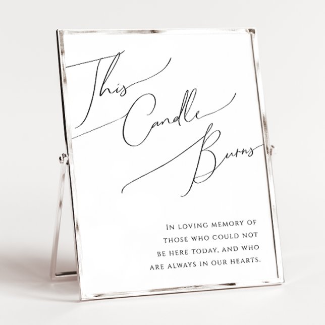 Poster Escrito Mínimalista E Impressionante Esta Vela Que (Criador carregado)