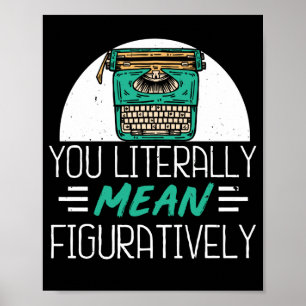 Poster Escritor de Livro de Autores Publicado Você Liter