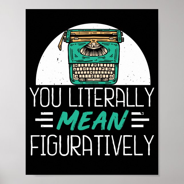 Poster Escritor de Livro de Autores Publicado Você Litera (Frente)