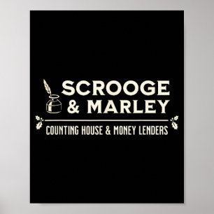 Poster Escritório de Contabilidade de Scrooge e Marley En