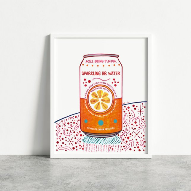 Poster Escritório de Recursos Humanos Art Estimulante HR  (Criador carregado)