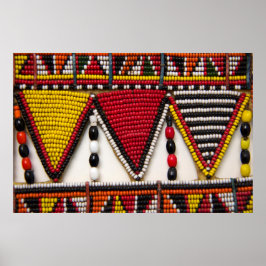 Poster Escritório Tribal de Maasai