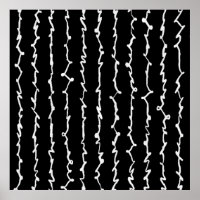 Escrivores abstrato preto e branco