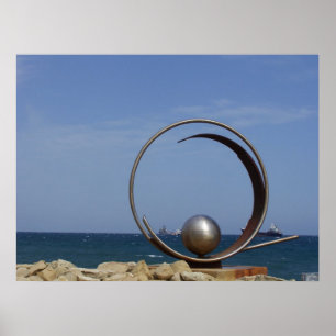 PÔSTER ESCULTURA DE AÇO
