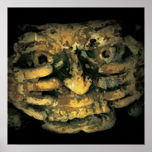 Poster Escultura de agachamento