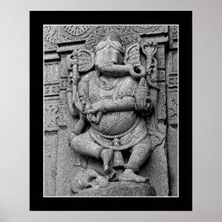 Pôster Escultura De Lord Ganesha