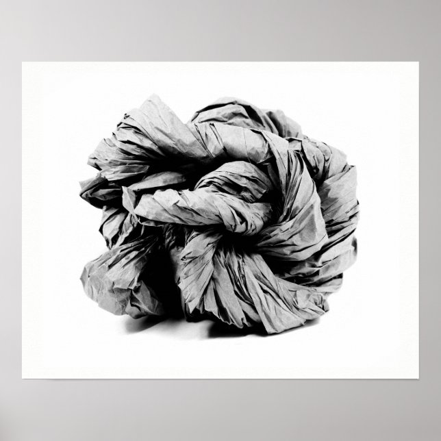 Pôster Escultura de papel (Frente)