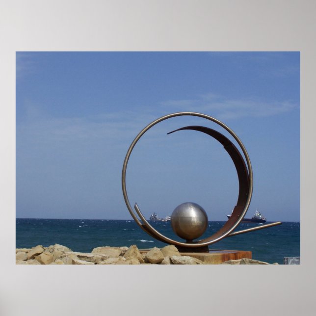 PÔSTER ESCULTURA DO AÇO (Frente)