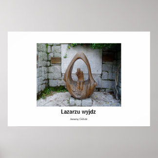 Pôster Escultura Lazarzu wyjdz