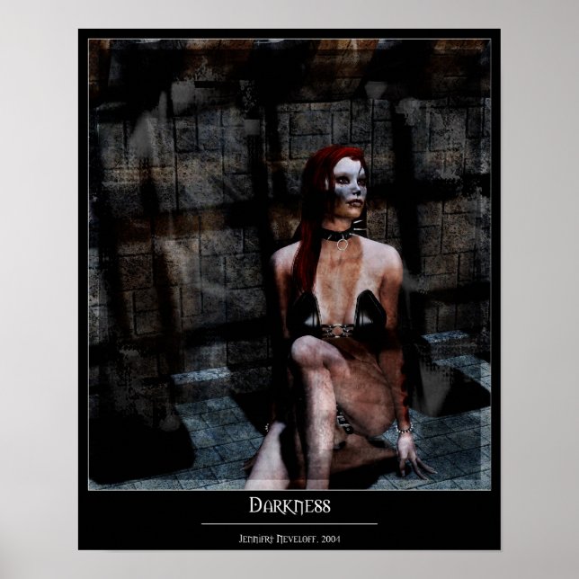 Pôster Escuridão (Frente)