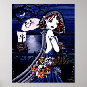 Poster escuro do submundo de "Persephone"