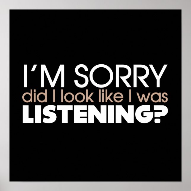 Poster Escuta (Frente)