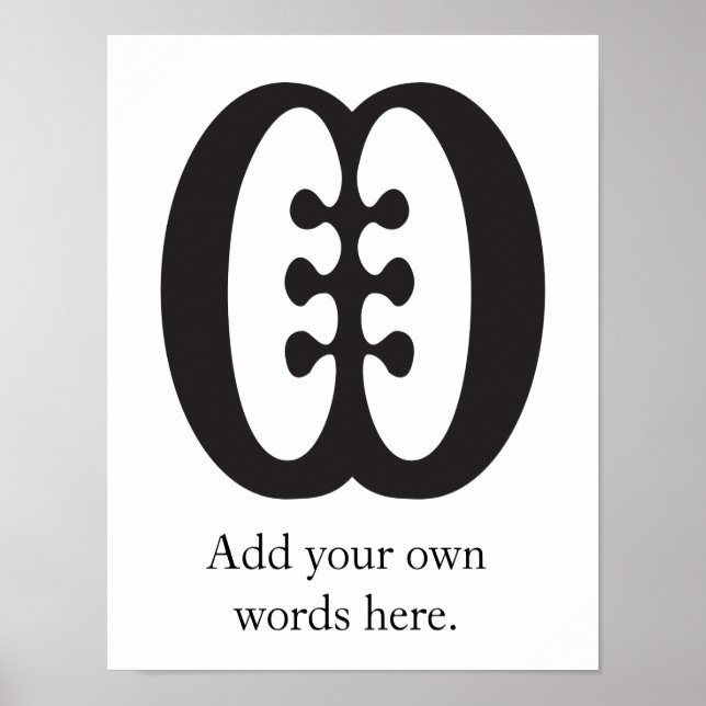 Pôster ESE NE TEKREMA | Amizade e interdependência (Frente)