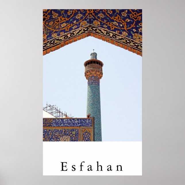 Pôster Esfahan (Frente)