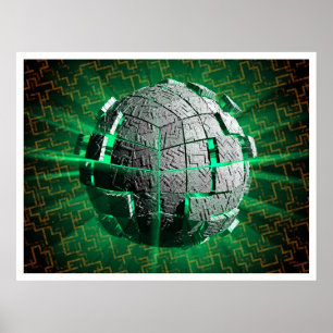 Pôster Esfera da tecnologia