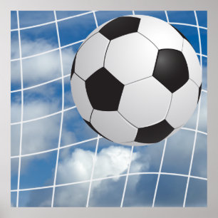 Poster Esfera de futebol