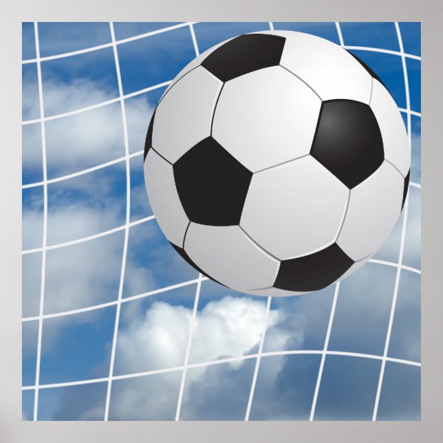Poster Esfera de futebol (Frente)