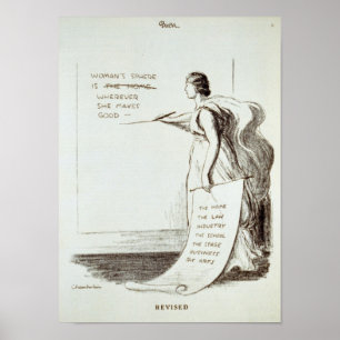 Pôster Esfera feminina revista