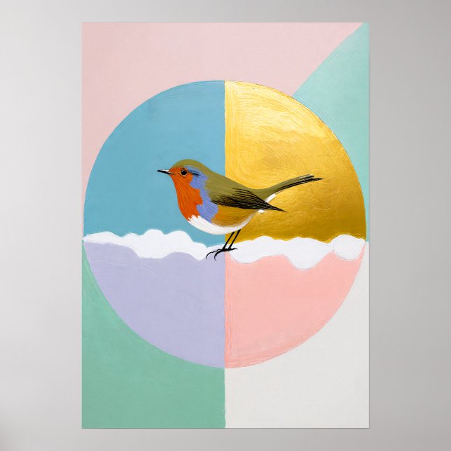 Poster Esfera Geométrica de Robin (Frente)