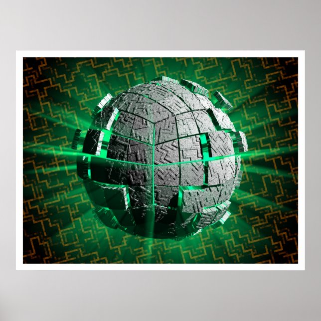 Pôster Esfera técnica (Frente)