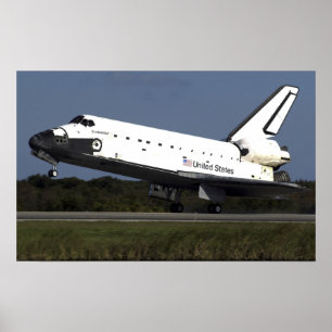 Poster Esforço 11 do vaivém espacial
