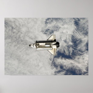 Pôster Esforço 13 do vaivém espacial
