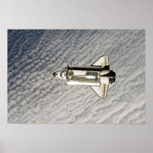 Pôster Esforço 14 do vaivém espacial