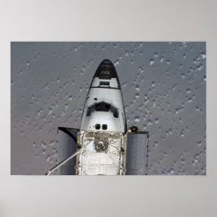 Pôster Esforço 15 do vaivém espacial
