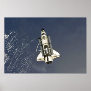 Poster Esforço 16 do vaivém espacial