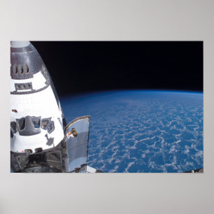 Pôster Esforço 7 do vaivém espacial