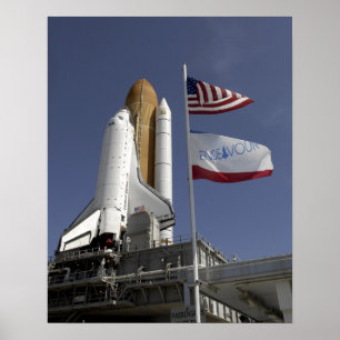 Poster Esforço do vaivém espacial