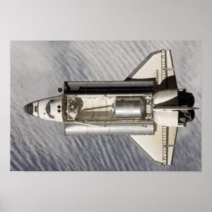 Pôster Esforço do vaivém espacial
