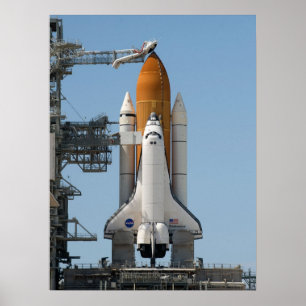 Pôster Esforço do vaivém espacial