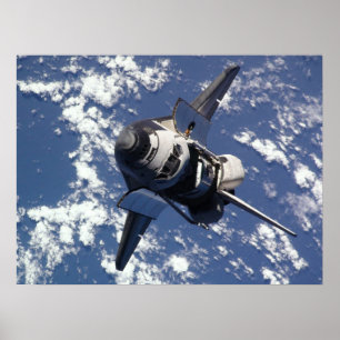 Pôster Esforço do vaivém espacial (STS-130)