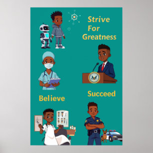 Poster Esforço por grandeza