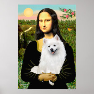 Poster Eskimo Americano Spitz - Mona Lisa